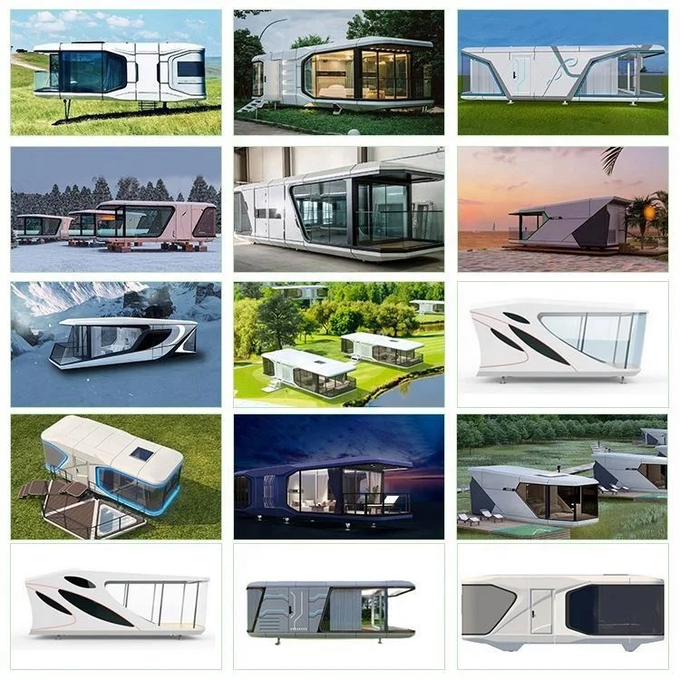 Вольферда сборный крошечный дом капсула вилла 40 футов низкая цена