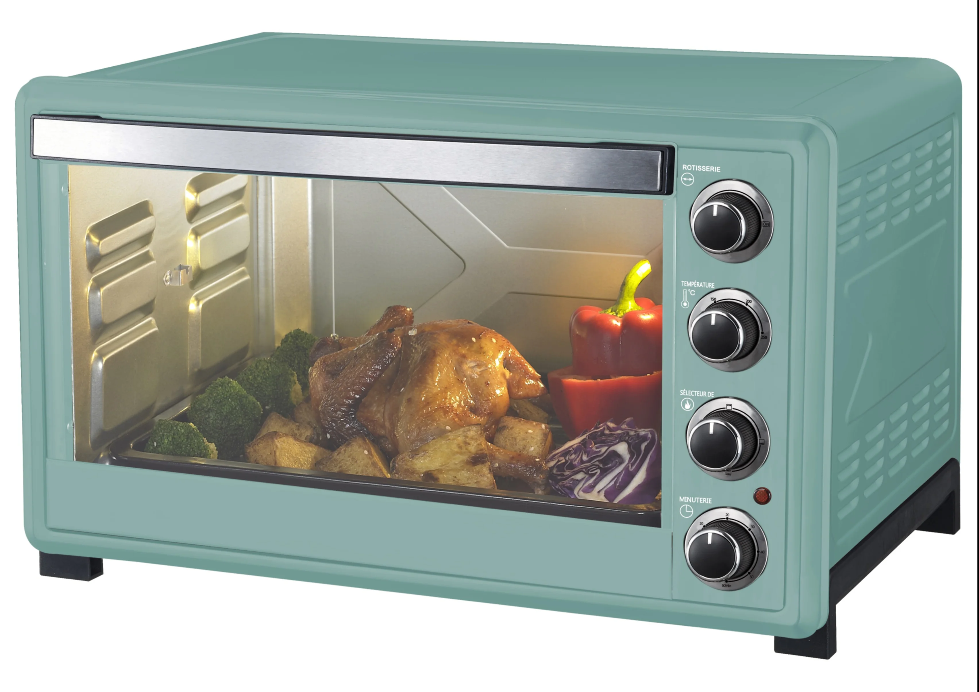 60L Large Capacity Home Use Electric Oven with Rotisserie/ Hot