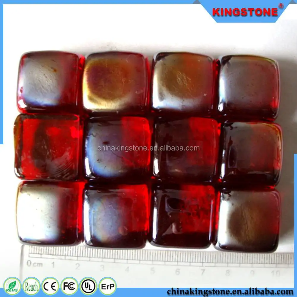 Short delivery time glass pebbles for fish tank decoration, hot sale white pebble stone garden