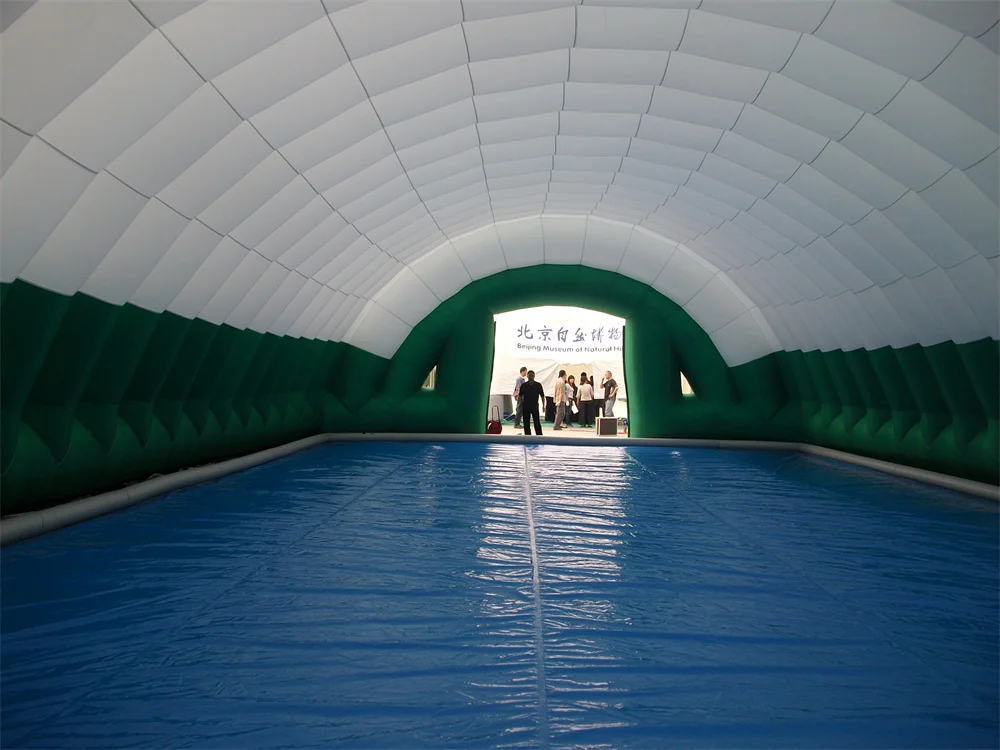 Basketball Court Environmental Protection Air Film Membrane Structure Building Dome Architecture