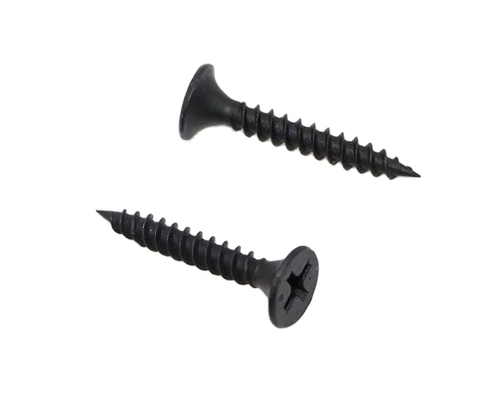 Double thread  Fast attack speed  black bugle head Dry wall Screws