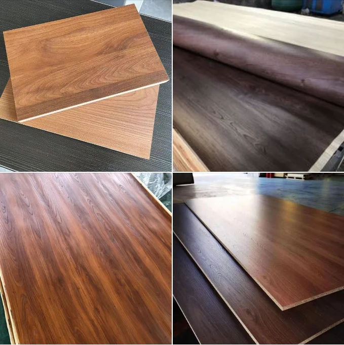 4ft*8ft  18mm double faced melamine laminated marine plywood