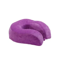 Slow-Rebound Cheap U-Shaped Neck Pillow Portable Air Travel Car Neck Pillow