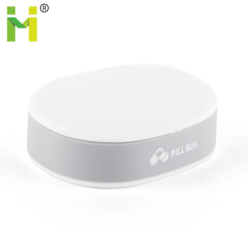 Wholesale Small Travel-Suitable PP Pocket Plastic Medicine Case 6-Case Pill Storage Boxes