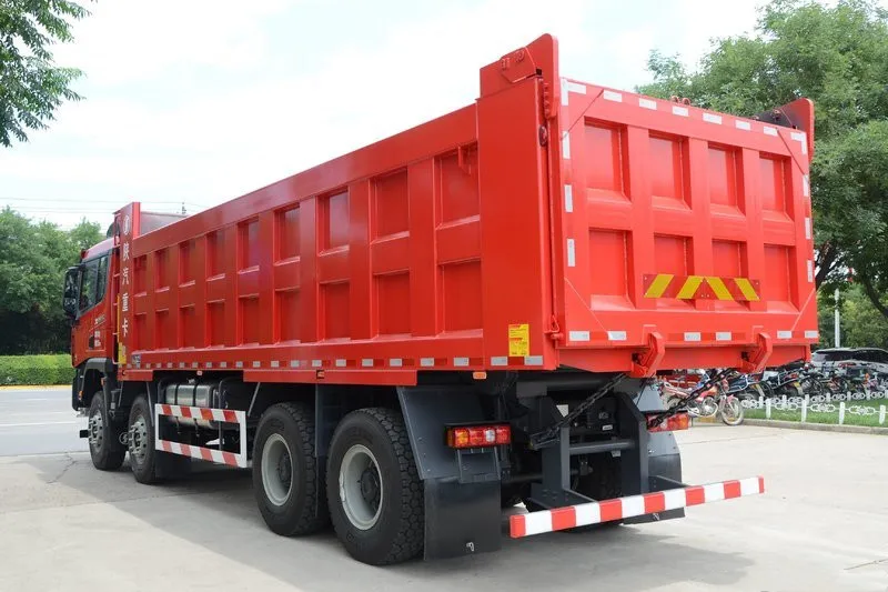 8x4 левый привод Shaanxi автомобильный Delong X3000 ручной самосвал гусеничный