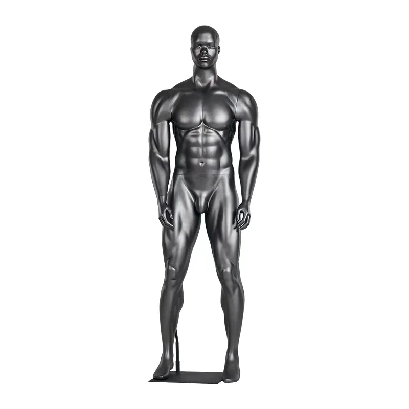 Customized mannequin props, full-body plus-size muscle man clothing display stand, mannequin dummy, half body.