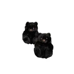 2021 New Winter Teddy Bears Slippers Fuzzy Fluffy House Fur Slippers Plush Teddy Bear Slippers For Women Girls