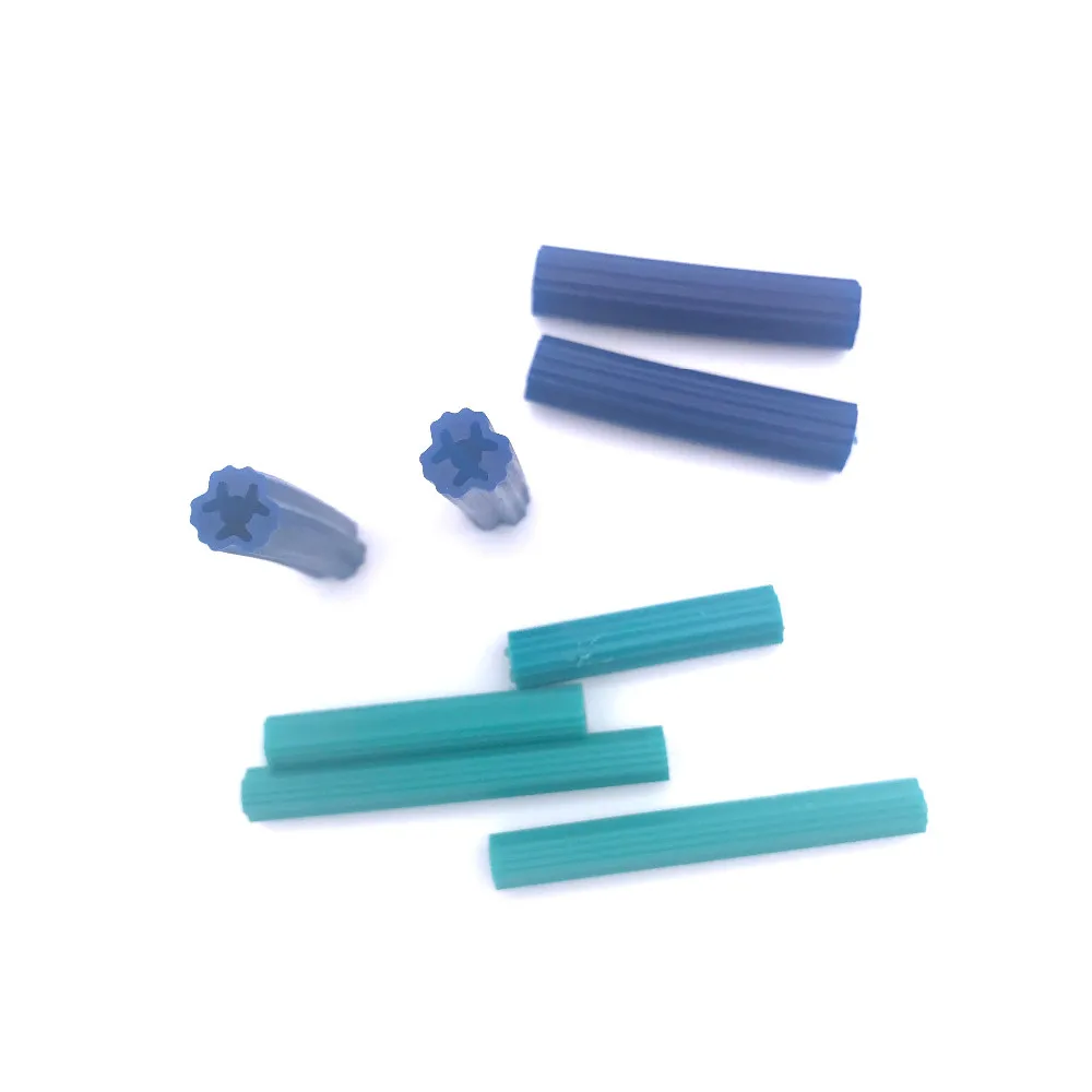 Green Wall Screw Expanding Plastic Screw Anchors