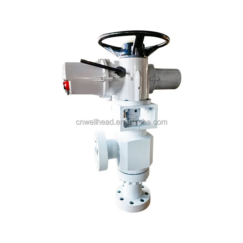API 6A FORGED SWACO ORIFICE CHOKE VALVE/THROTTLE VALVE COMPLETE WITH ADJUSTABLE ELECTRIC ACTUATOR WP 2000PSI~15000PSI