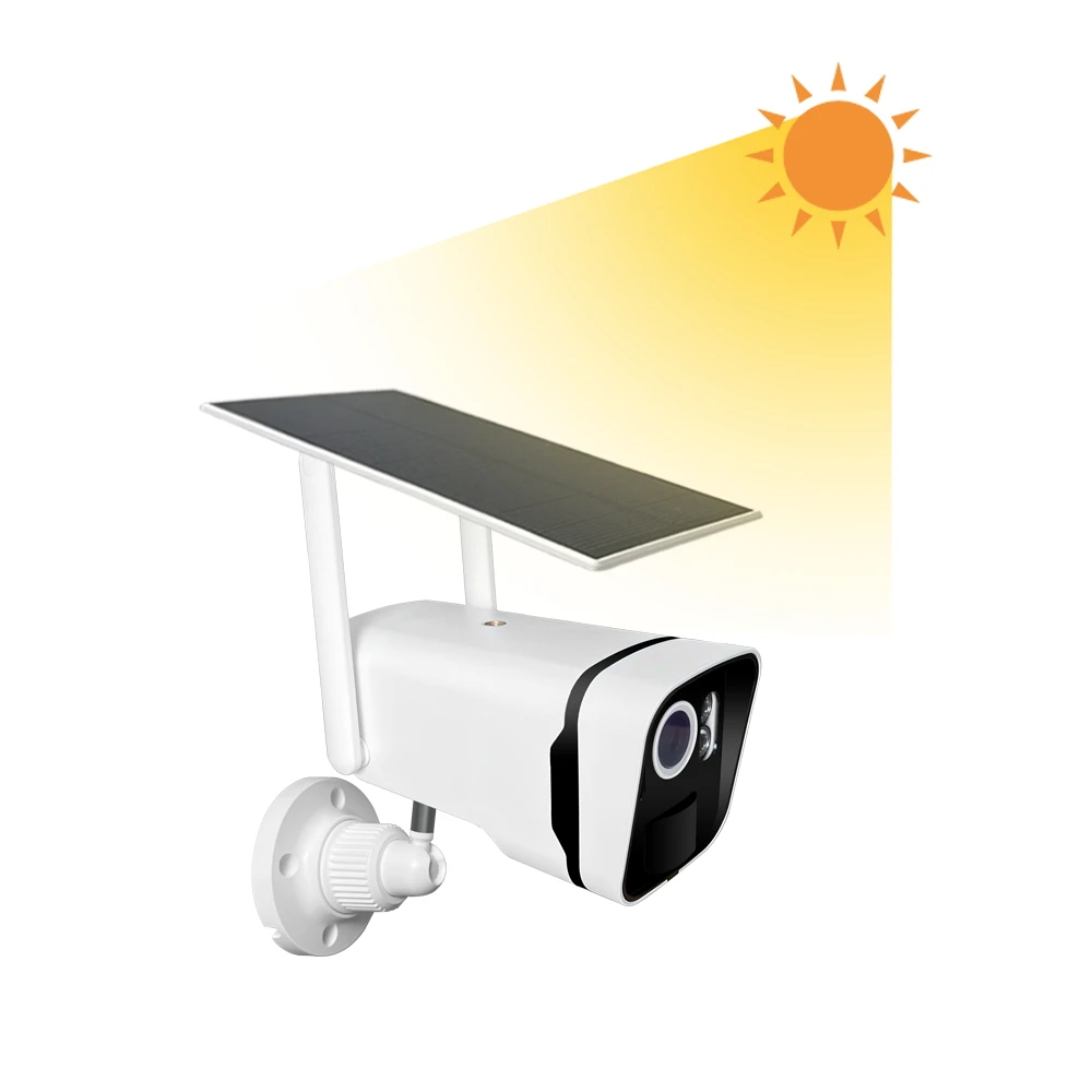 4MP Solar Wifi Cctv Security Camera Outdoor Wireless Battery low Power Surveillance Camera
