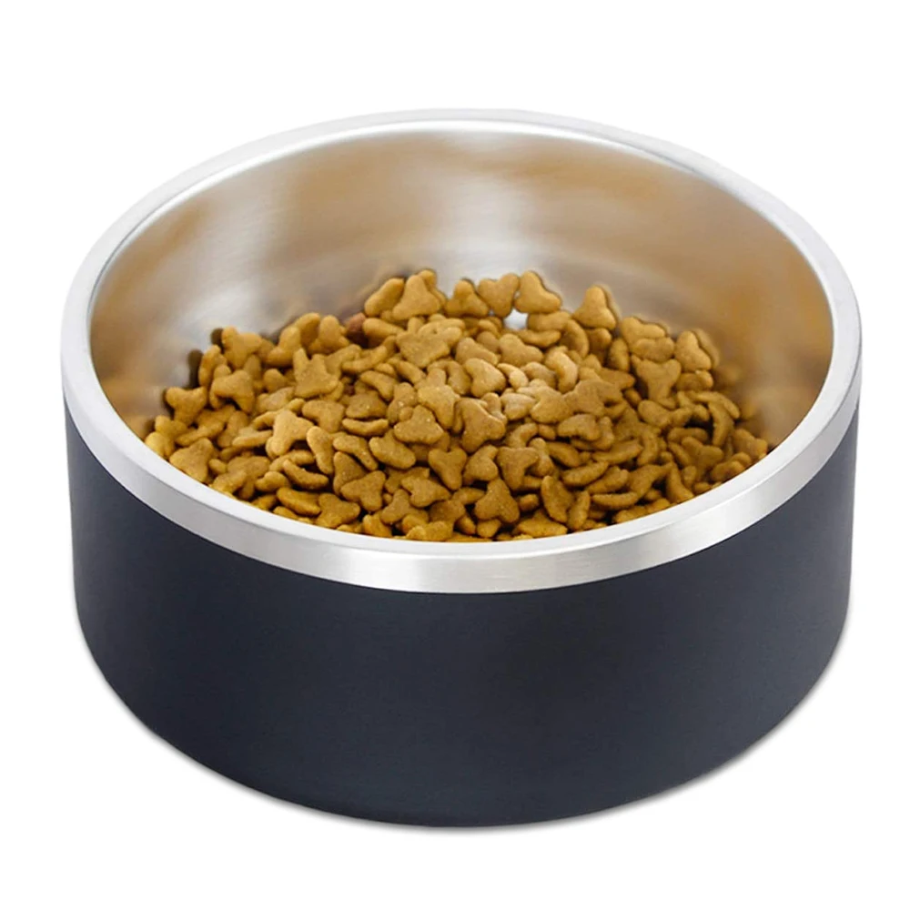 
Manufacturer wholesale Portable Stainless Steel Dog Bowl Luxury Bamboo Fiber Non Slip Dog Food Bowl Folding Dog Bowls 