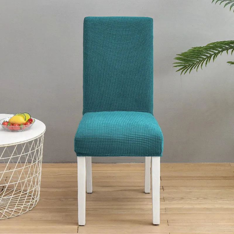 Jacquard High Elasticity Elastic Dining Chair Cover Stretch Spandex