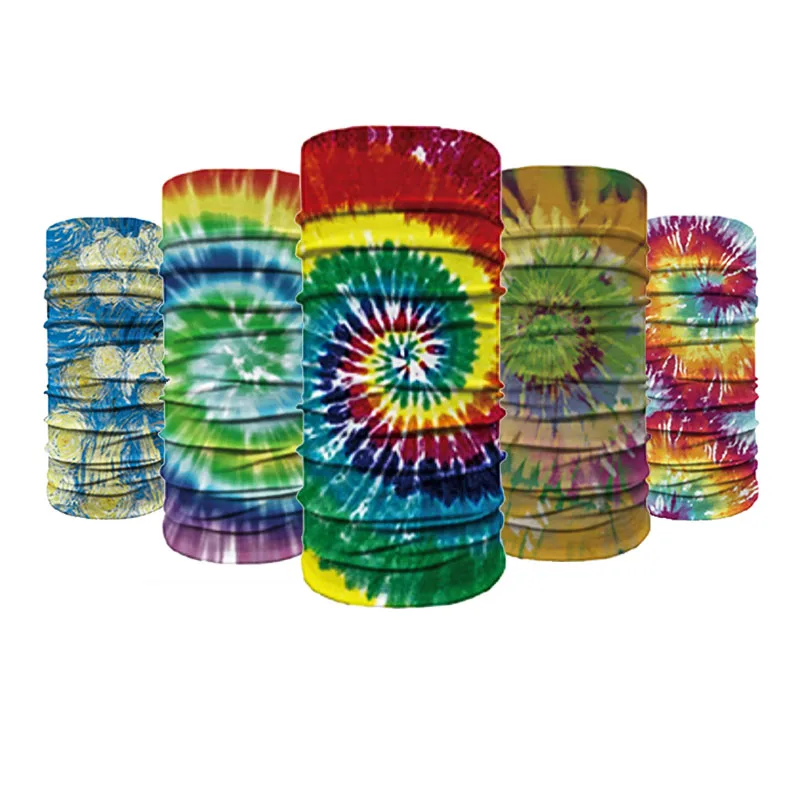 Бесшовная бандана, трубчатый головной шарф, дышащий головной убор, шейный Гетр для езды на велосипеде, пеших прогулок, бега, в американском стиле