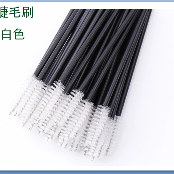Wholesale Mascara Wand Mascara Eyelash Make Up Brush Disposable Mascara Brush Green Eyelash Brush