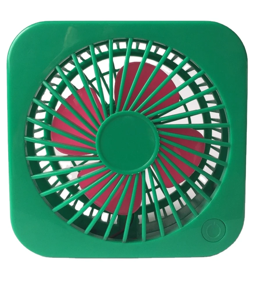 Desktop Big Power Cool Electric USB square Mini Fan