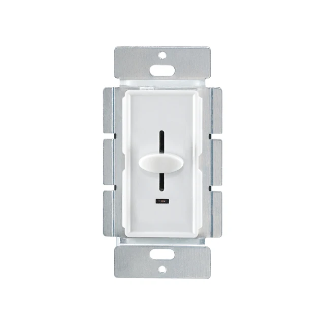 UL 12V Electric Wall Light Switch Single Pole Electronic Led Manual Dimmer