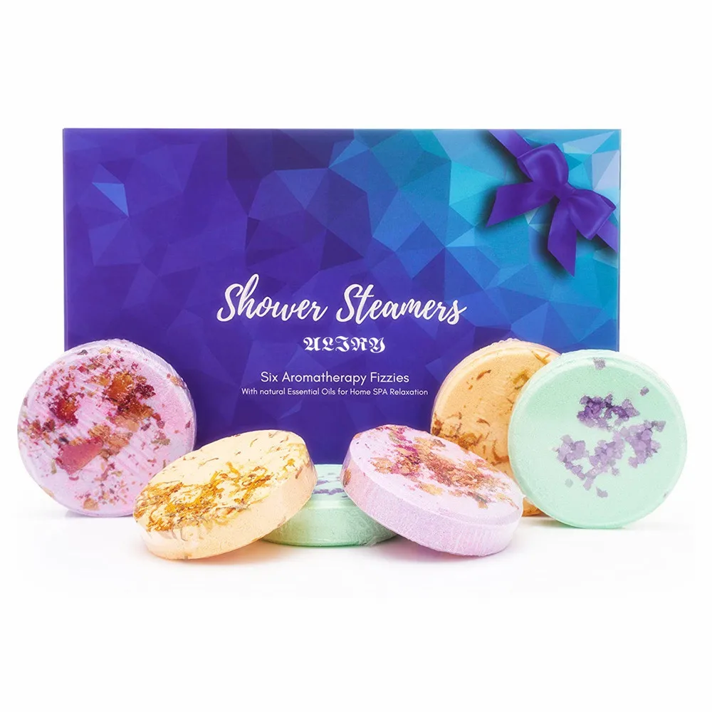 Private Label Natural Organic Eucalyptus Tablets Aromatherapy Shower Steamers