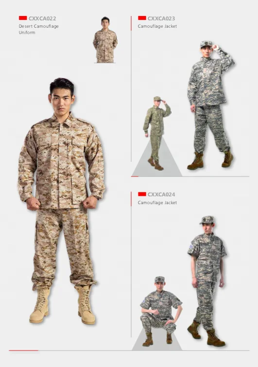 China Xinxing Camouflage BDU/ACU Combat Tactical Uniform