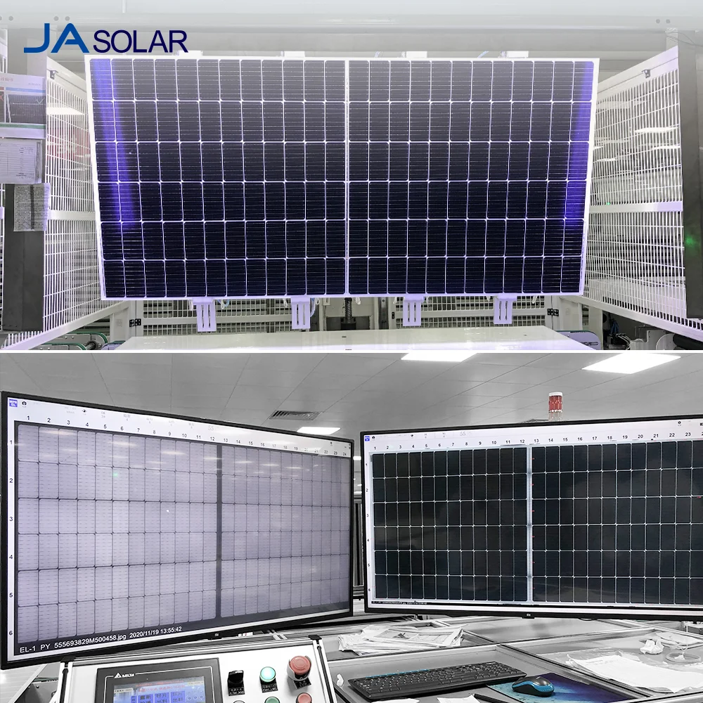 JA solar A Grade Tire 1 540W 545W 550W 550W Mono Solar Panel  Monocrystalline with Good Price In stock