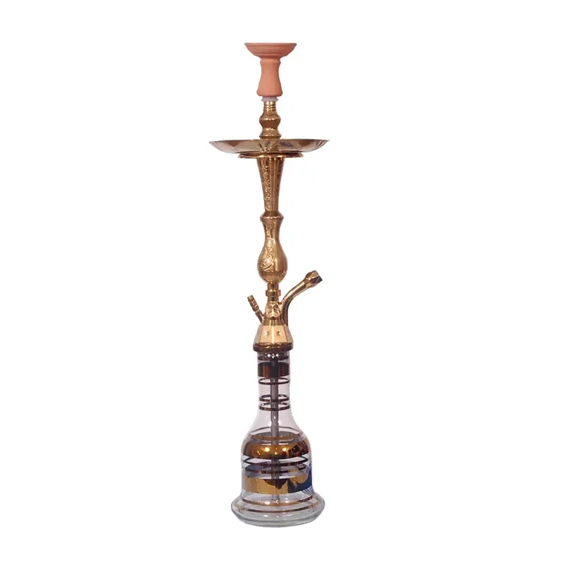 Plated Genuine Egyptian Sheesha Unique Durable Solid Narguile Exquisite Shisha Hookah