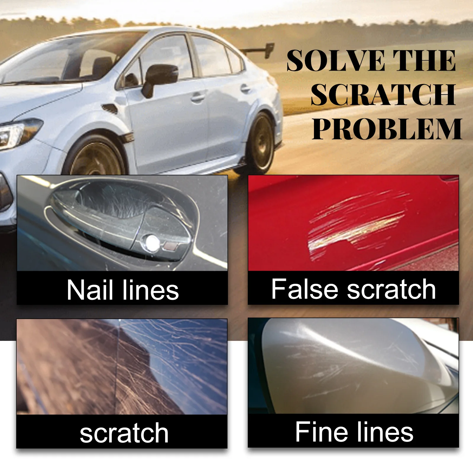 Car Paint Care Scratch Repair Agent Protection against Scratch Removal Polish Car Paint Cleaning Tool