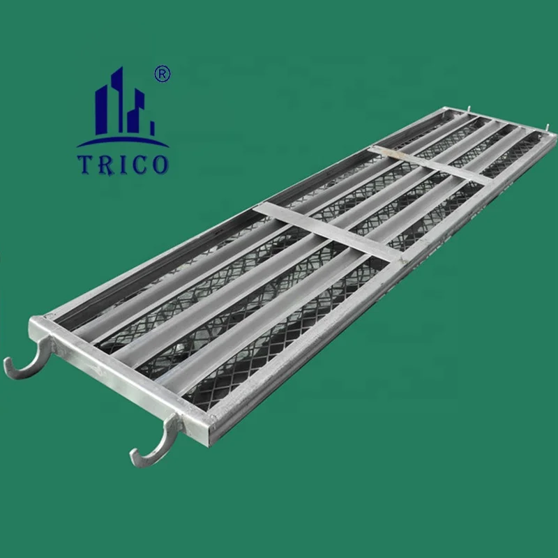 Factory Price Concrete Scaffolding Steel Catwalk Plank Scaffolding Frame Steel Plank