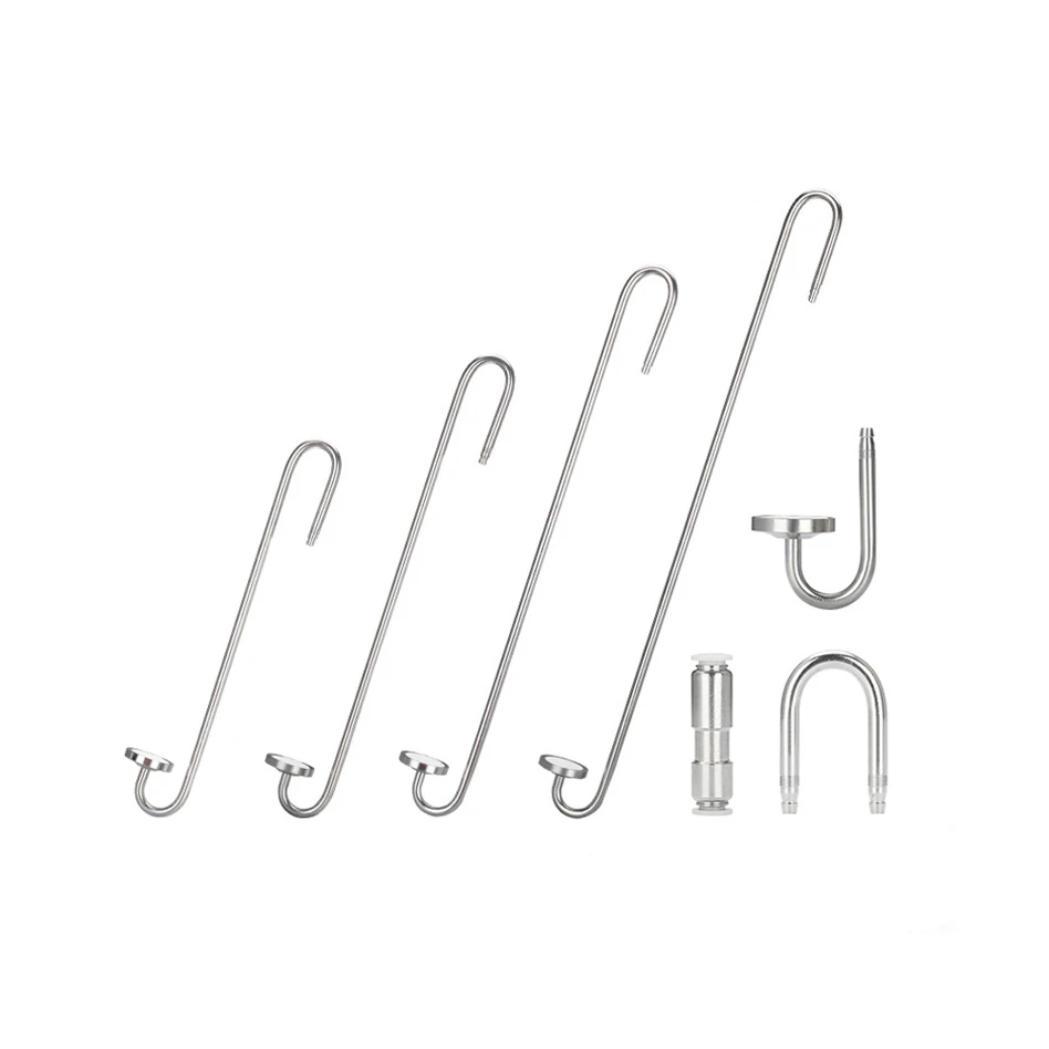 Аквариумный распылитель CO2 из нержавеющей стали DEM, аквариумный распылитель углекислого газа для водных растений