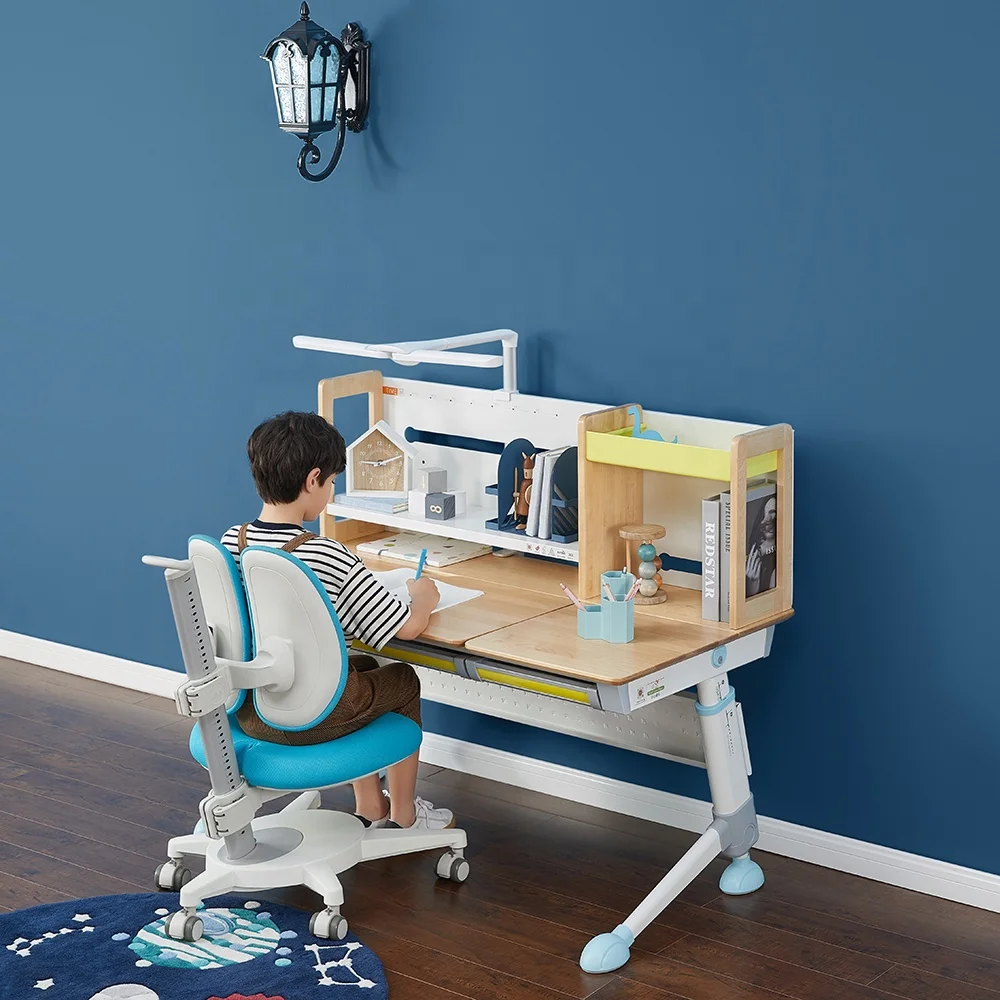 
2m2kids Study Desk for Kids Student New Design Ergonomic Adjustable Inclinable Desktop for Children Bedroom Furniture 