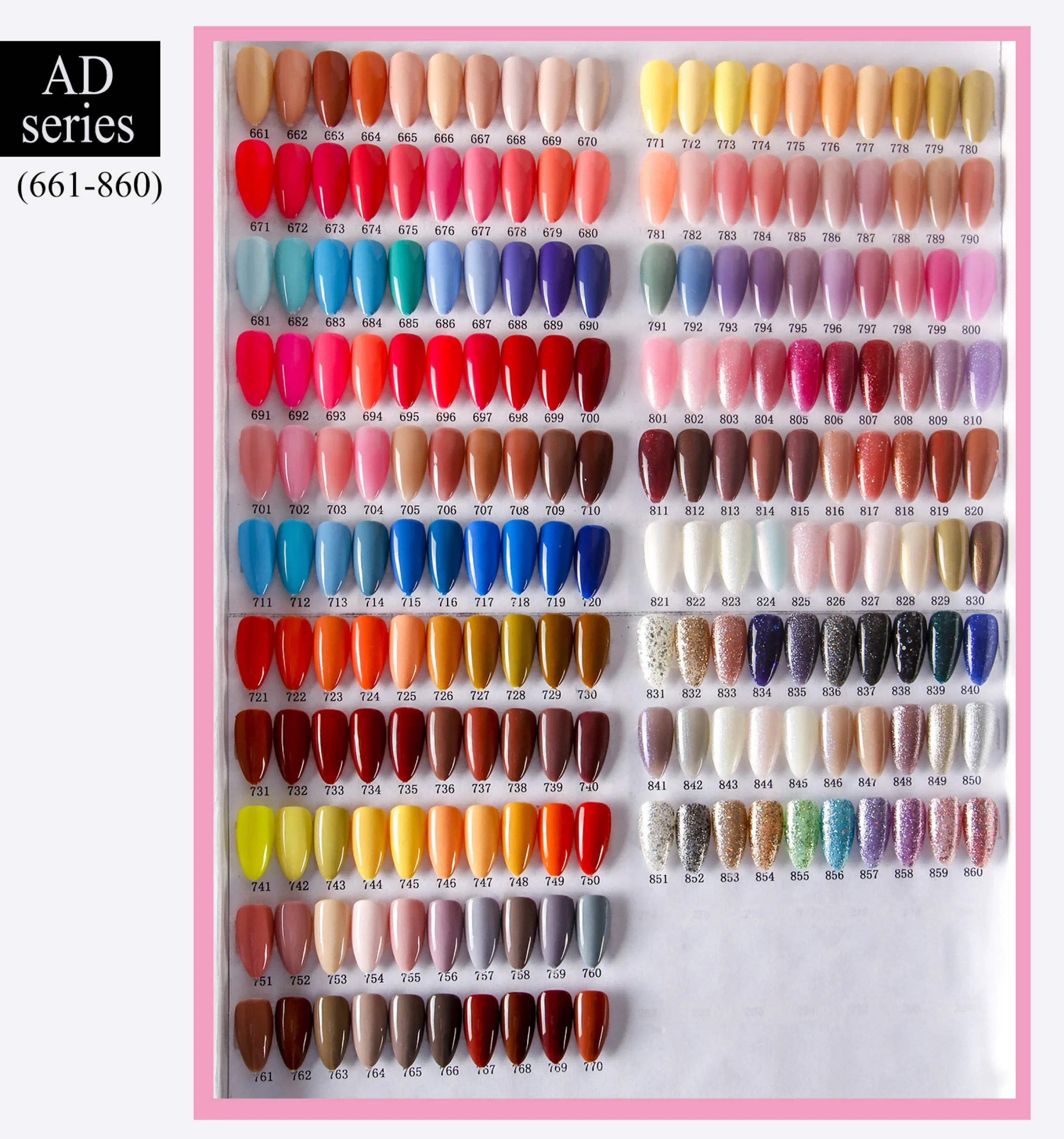 Wholesale Nail Art Supplies Environmental protection Soaked UV Sweet Miss Color Gel Nail Polish 1kg Free Samples