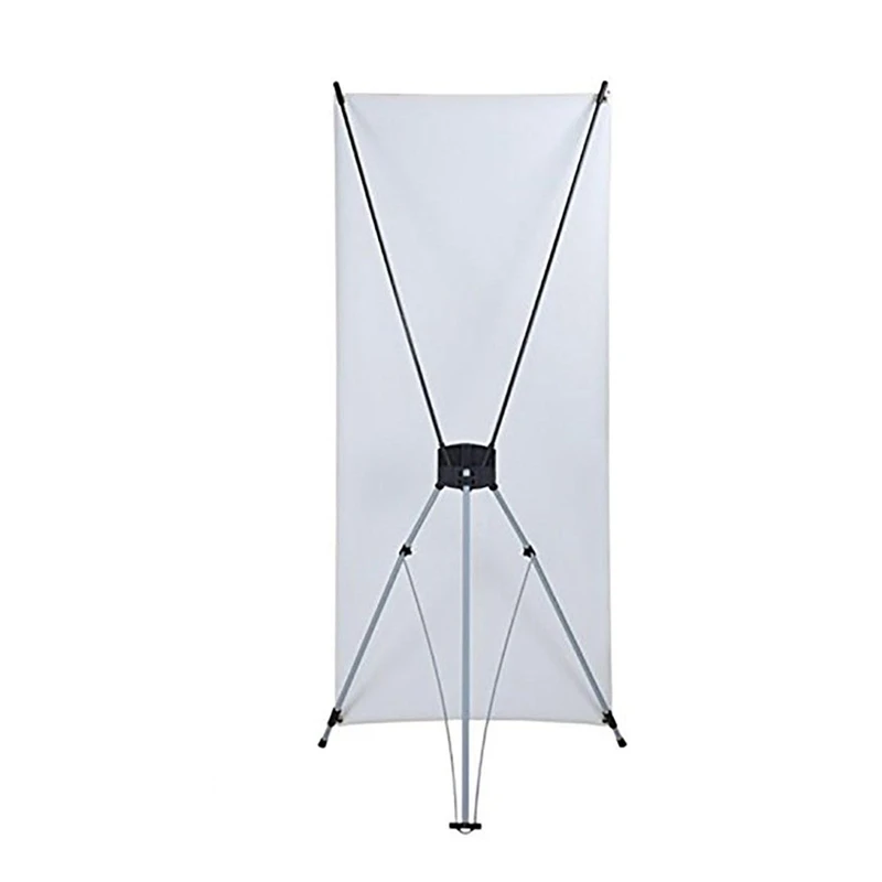Trade show equipment portable display stand adjustable x stand display banner