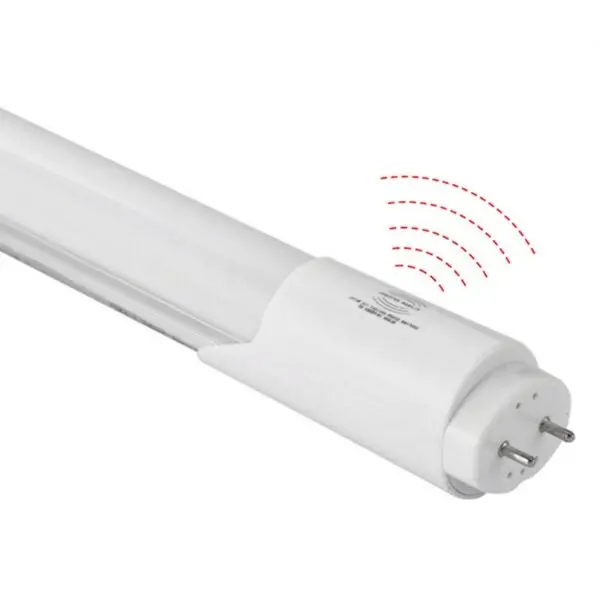 Radar sensor t8 led tube light induction human emergency high lumen 5ft microwave