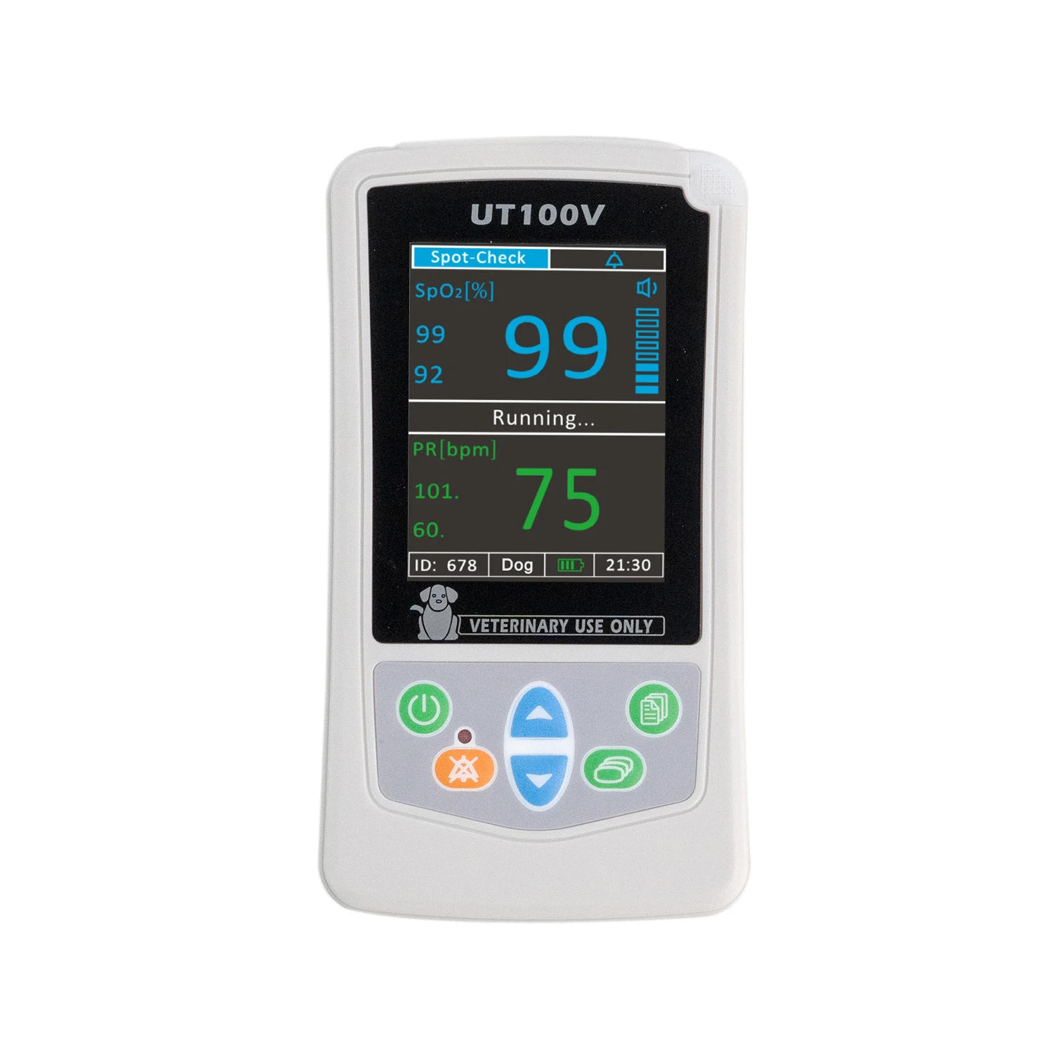 UT100V Veterinary Handheld Pulse Oximeter