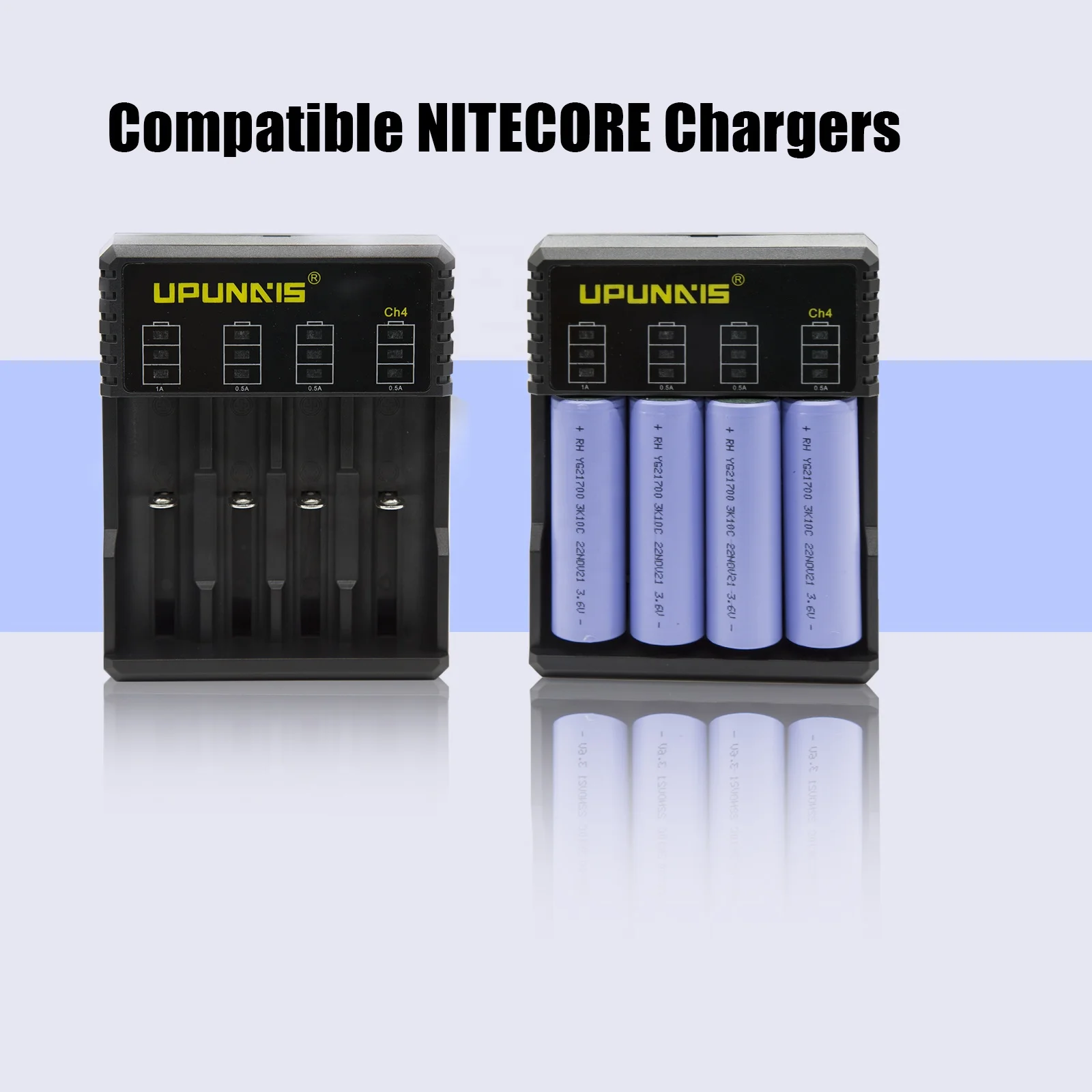 Cylindrical Li Ion Battery 21700 3.7V Lithium Ion Rechargeable Batteries for Flashlight Speaker Toy Model