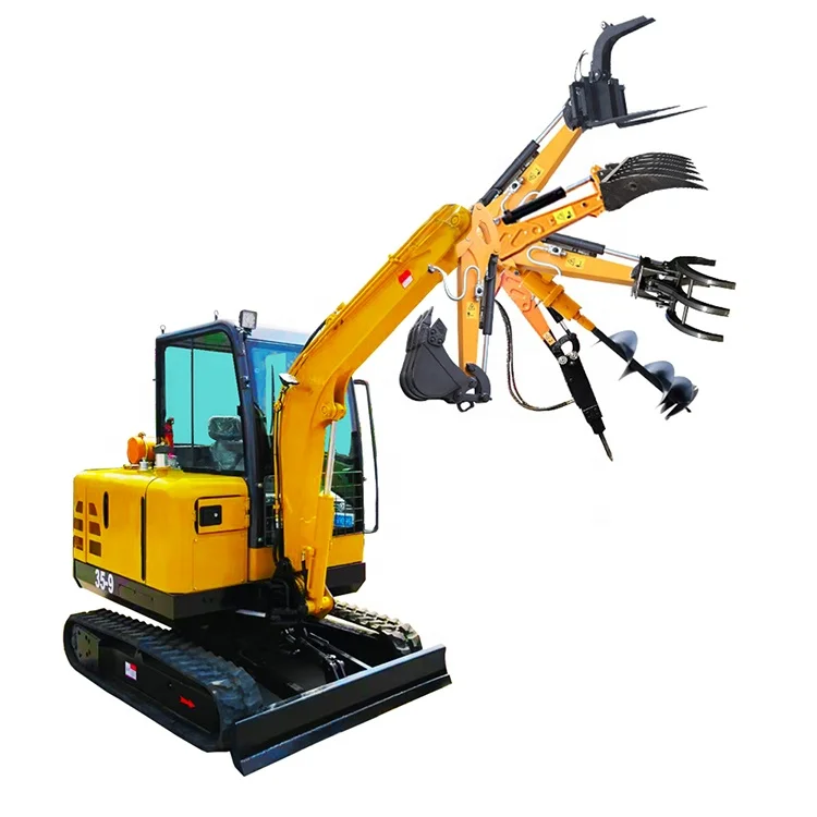 Chinese Mini Excavator Parts Small Digger For Sale