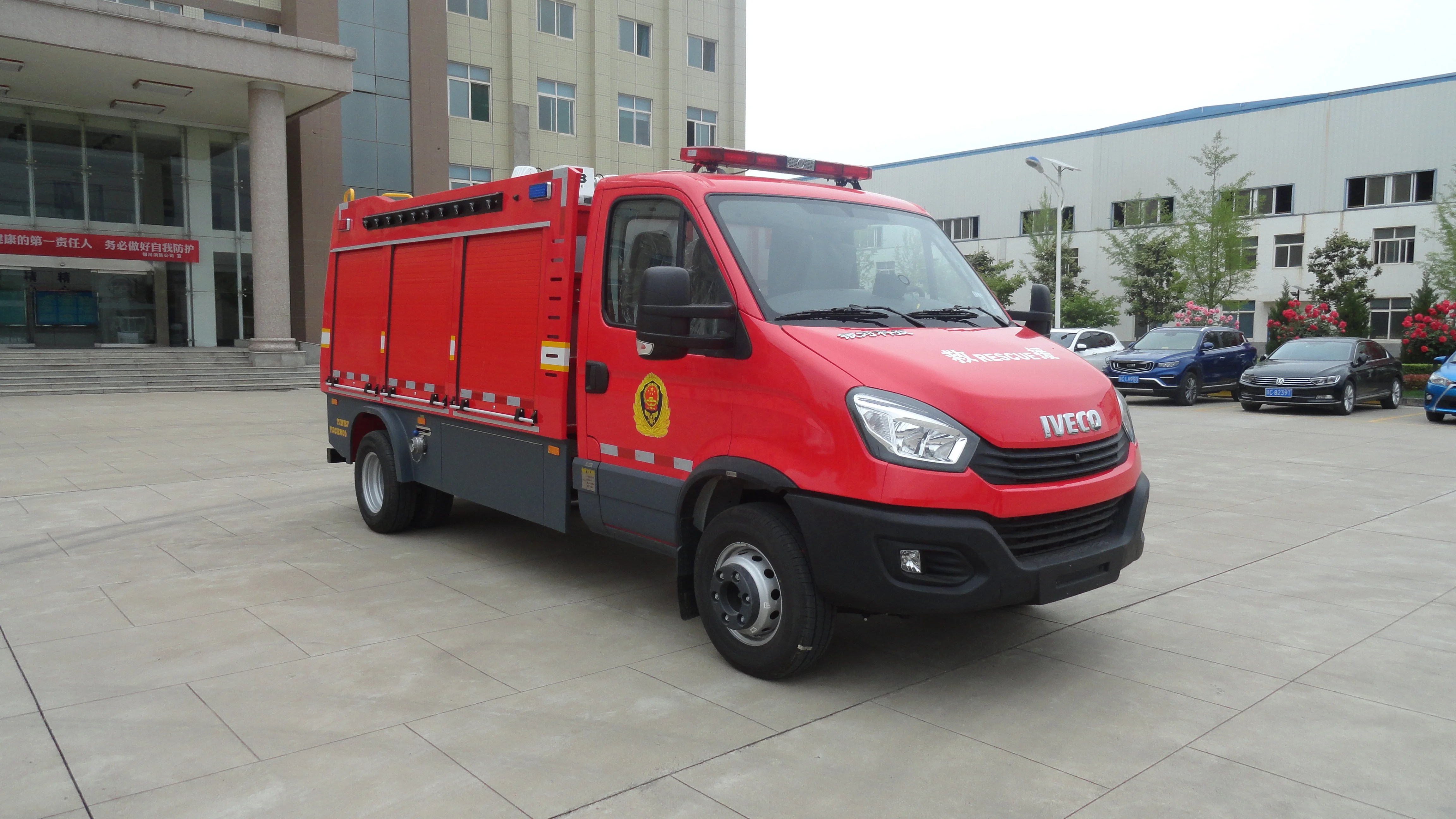 Высококачественная пожарная машина высокого давления BX5060GXFPWO1/NAV6