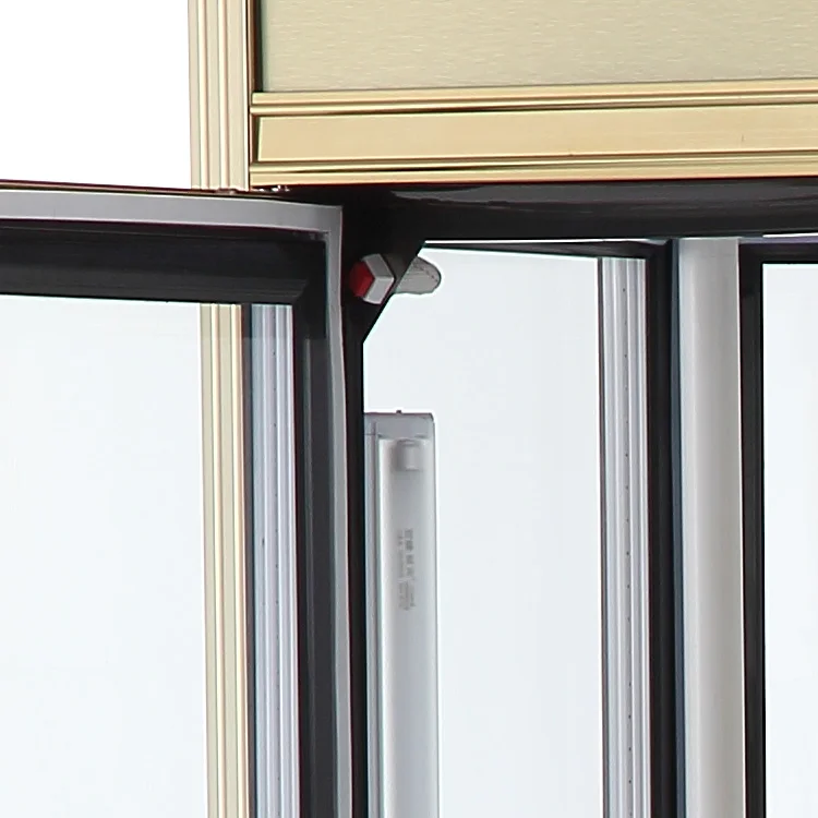 Luxury Vertical Cake Display Freezer: Single-Temperature, Six-Sided, Aluminium Alloy with CE Certification