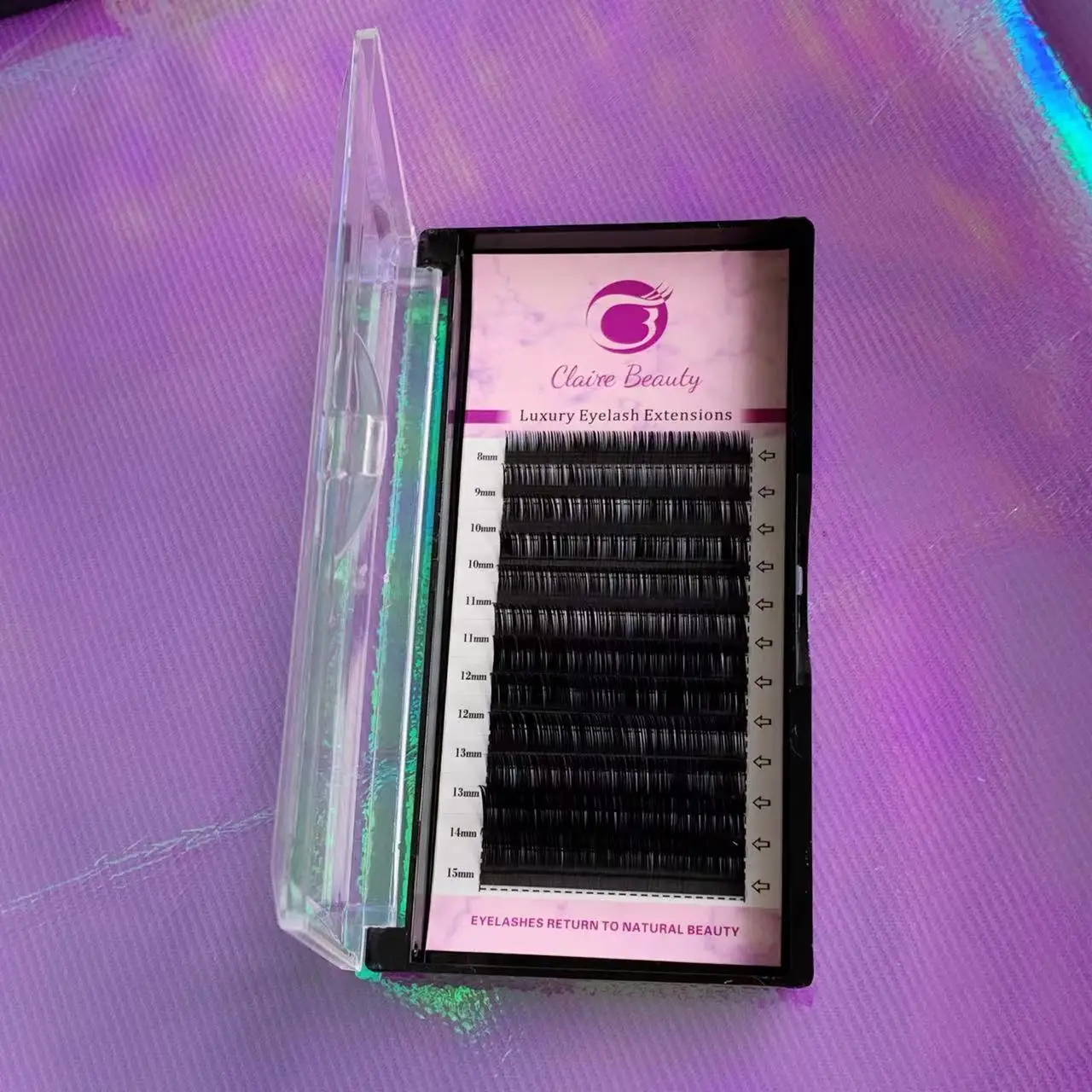 how found lash vendors make easy fanning eyelashes in bulk