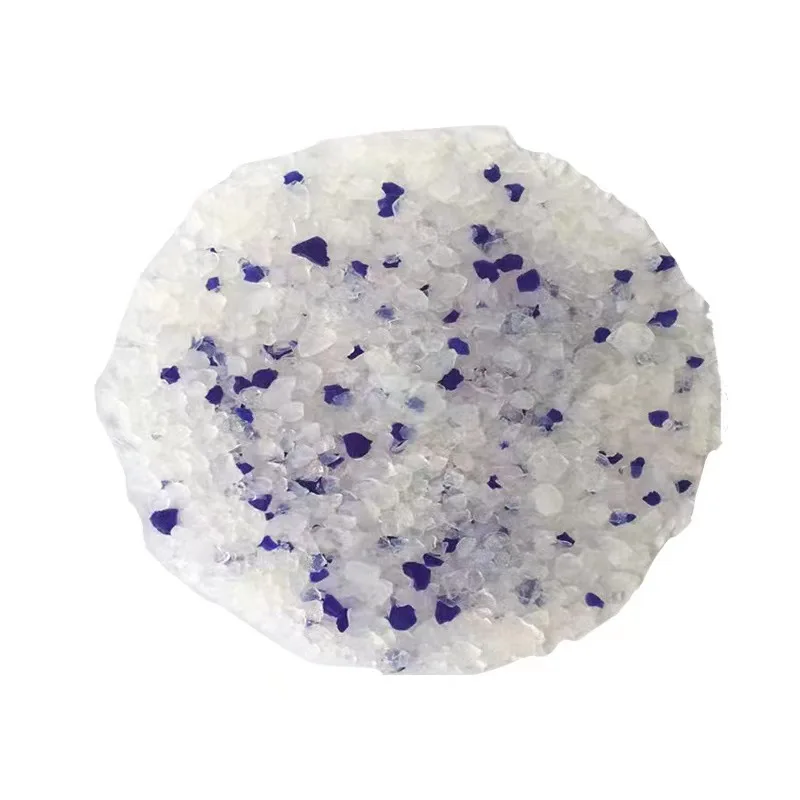 Orange Blue Transparent Silica Gel Absorbent Cobalt free silica gel desiccant