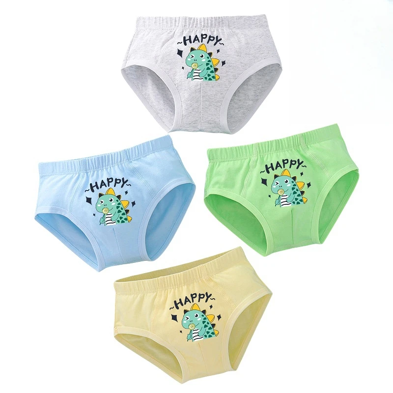 New Design Cute Developing Cartoon Summer Stretchy Kids Pants Underwear Panties For Children Kids Boys Underwear
