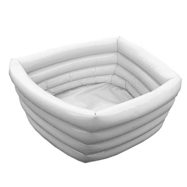 household plastic PVC massage Bubble Feet Bucket inflatable pool foot bath
