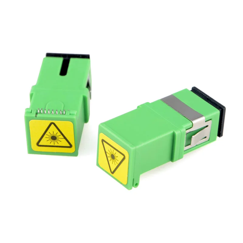 High Performance SC APC SM Simplex dust-proof Optical fiber optical adapter connector