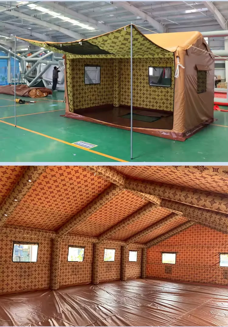 Hot Sale Middle East Arabian Desert Air Tent Suppliers  Inflatable Camping Outdoor Tent Waterproof Inflatable Tent