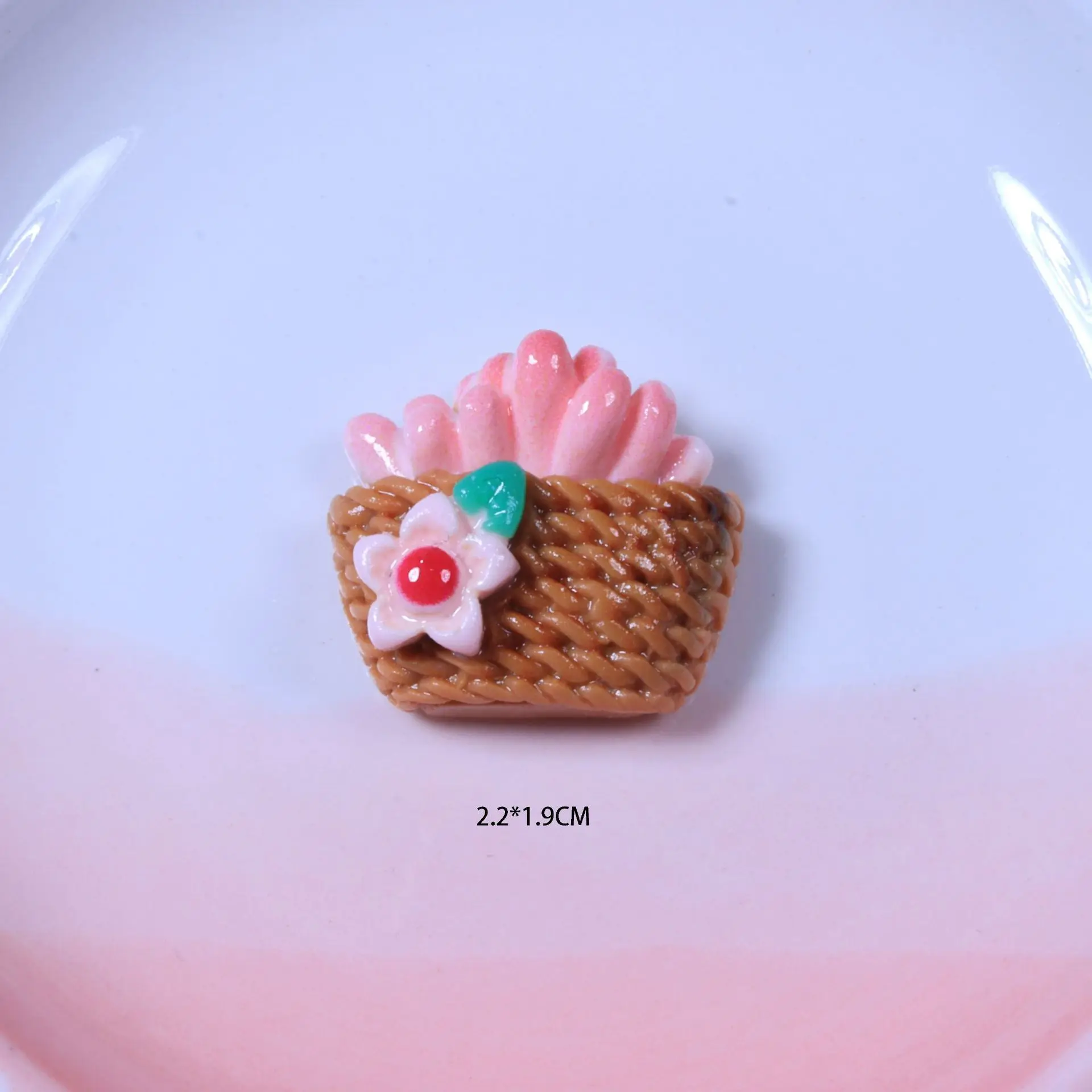potted succulentt  patch DIY cream glue accessories hairpin cave shoes 3D factory outlet
