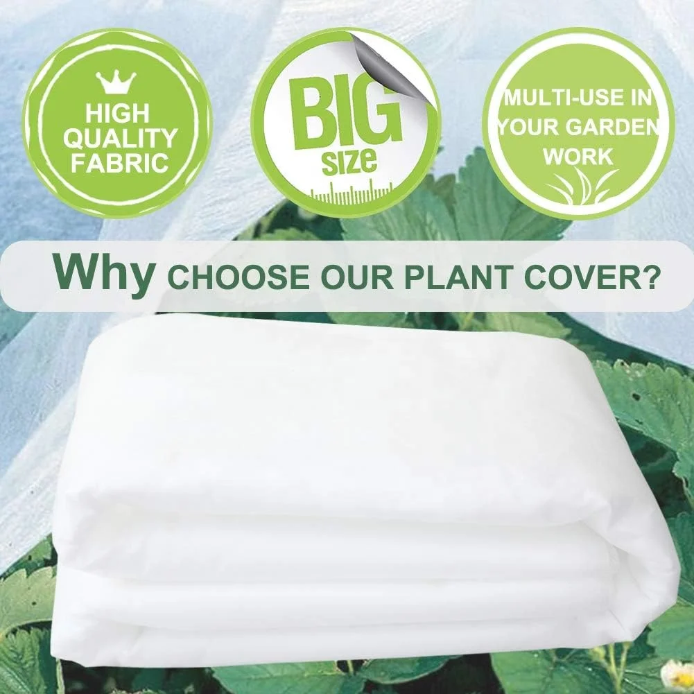 Plant Covers Freeze Protection Outdoor 3*9m Nonwovens Floating Row Fabric Garden Cover Winter Frost Sun Pest Protection
