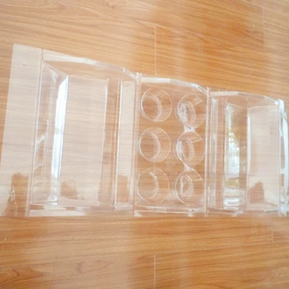 Flower Plant Plastic Blister Packing Clamshell Container