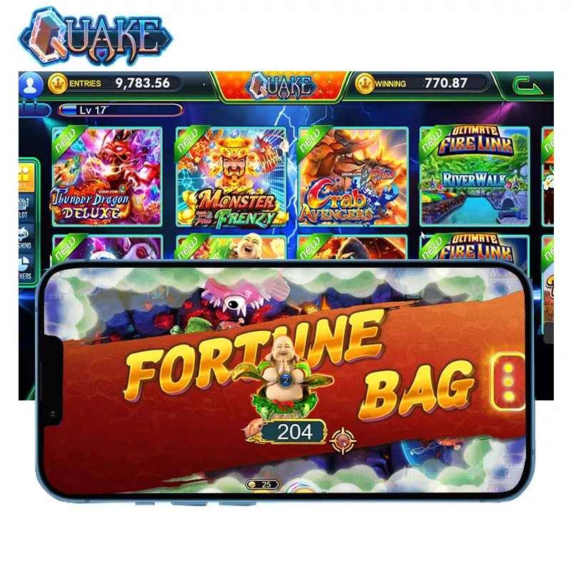 QUAKE Most Popular Play Game Use Coin Operated Game Online orion stars Panda Master  Free Games Online App