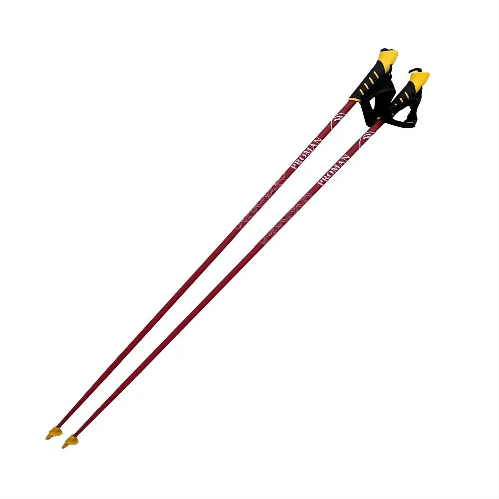 Ski poles 100% carbon light weight customized logo composite ski pole Carbon ski pole