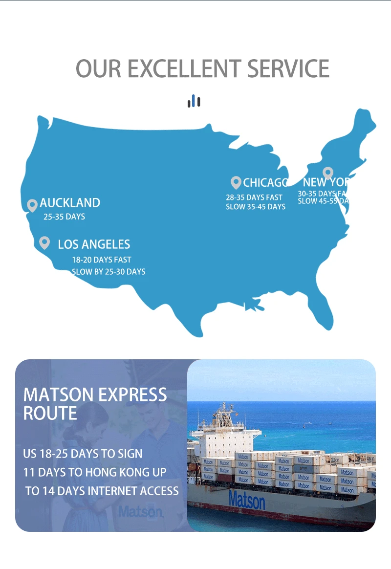 DDP DDU Freight forwarder sea shipping cargo freight from China to USA Canada door to door