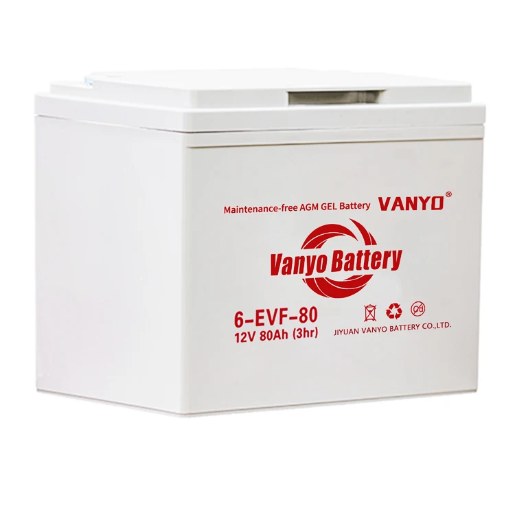 deep cycle 12v 80ah for electric cars lead acid replacement battery