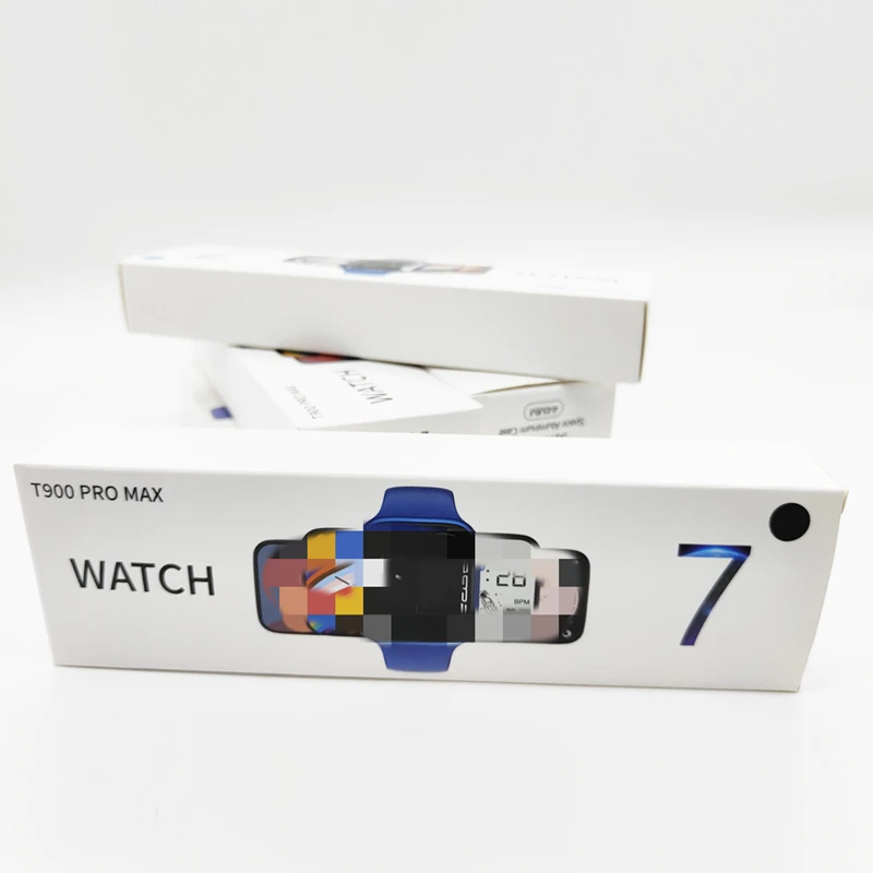 Hotsale IWO 7 Smart Watch T900 Pro Max Full Touch Fitness Tracker IWO7 Smartwatch T900pro Max Series 7
